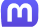 Logo Mastodon,  ie la lettre M évoquant un mamouth
